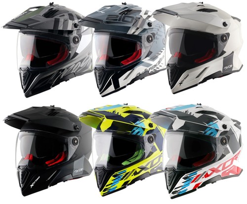 Motorcycle helmet axor cross - helmet, x-cross