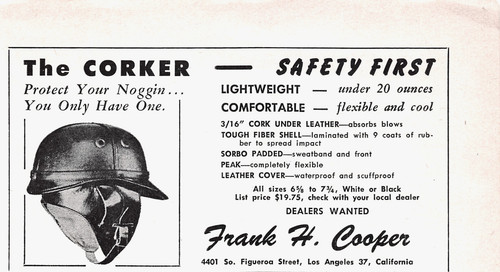 The corker motorcycle helmet - corker,